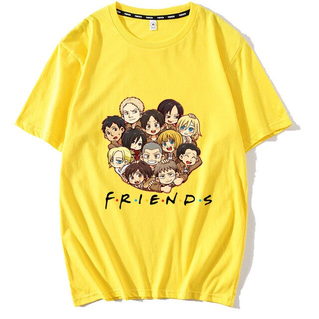 T-shirt Attaque des Titans</br>Friends