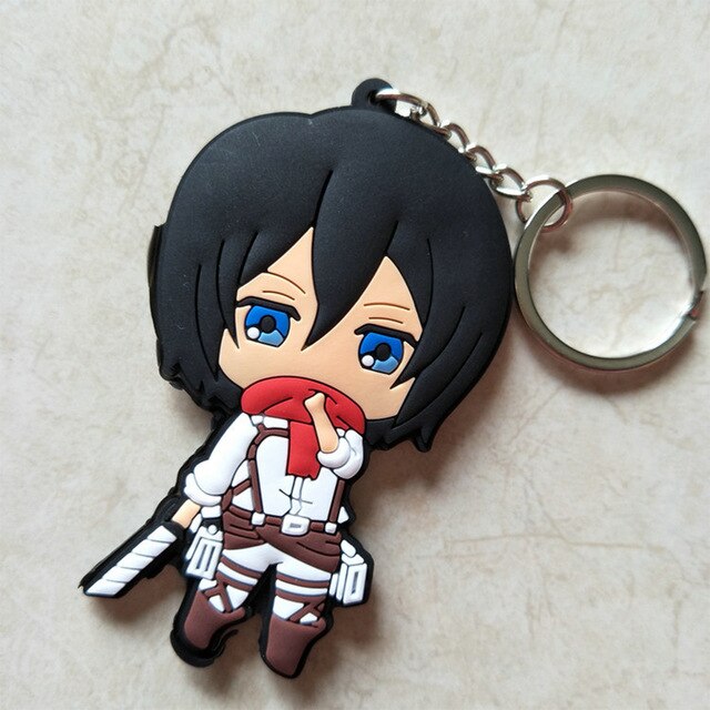 Porte-Clé Attaque des titans</br>Mikasa kawaii