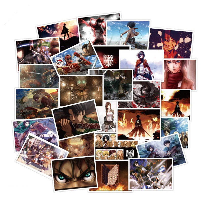 Stickers Attaque des Titans</br> Images SNK 30 pièces