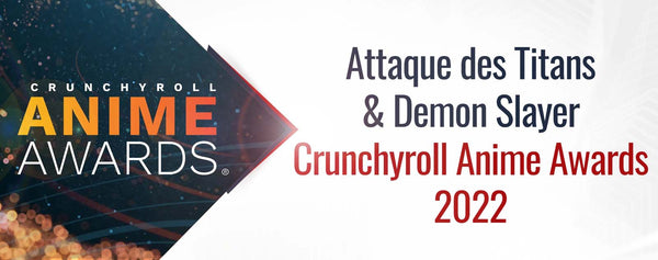 Attaque des Titans et Demon Slayer remportent le Crunchyroll Anime Awards 2022.