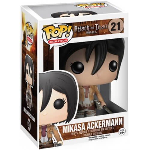 Figurine POP Attaque des Titans</br>Mikasa Ackerman