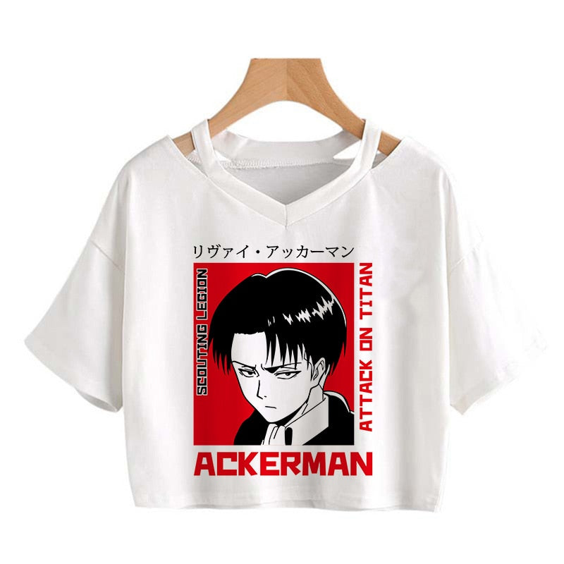 T Shirt Manga Livaï Ackerman