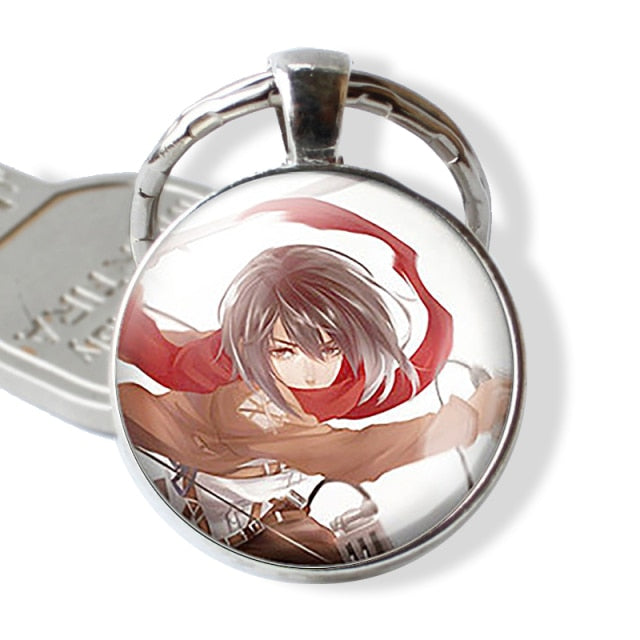 Porte-clés Attaque des titans</br>Mikasa