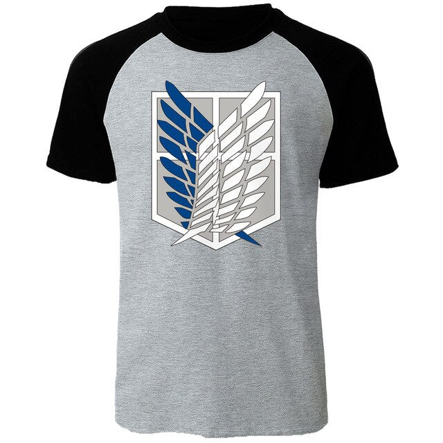 T-shirt Attaque des Titans</br>emblème Bataillon d'Exploration