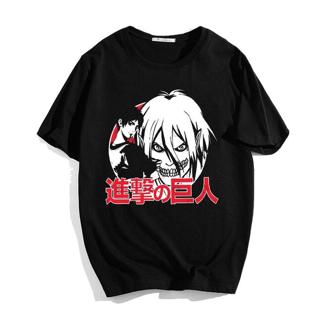 T-shirt Titan Assaillant japonais