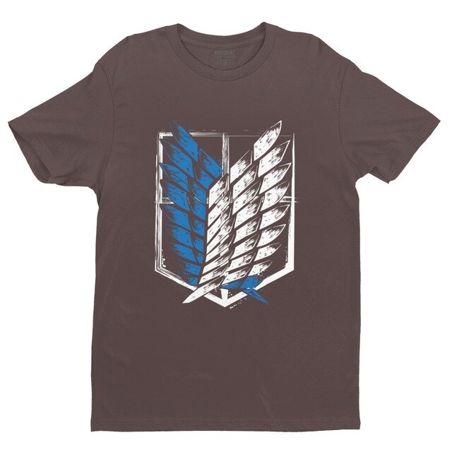 T-Shirt Attaque des Titans </br> logo Bataillon d'Exploration