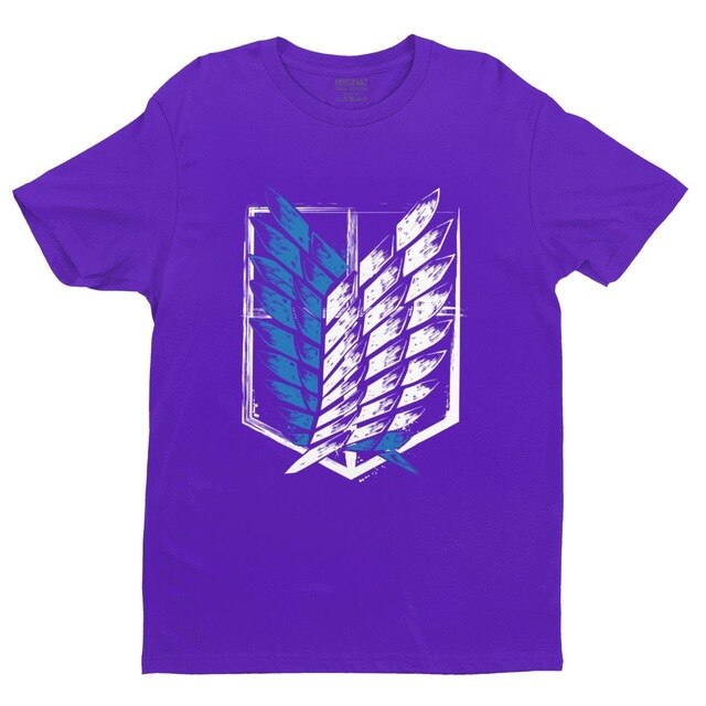 T-Shirt Attaque des Titans </br> logo Bataillon d'Exploration