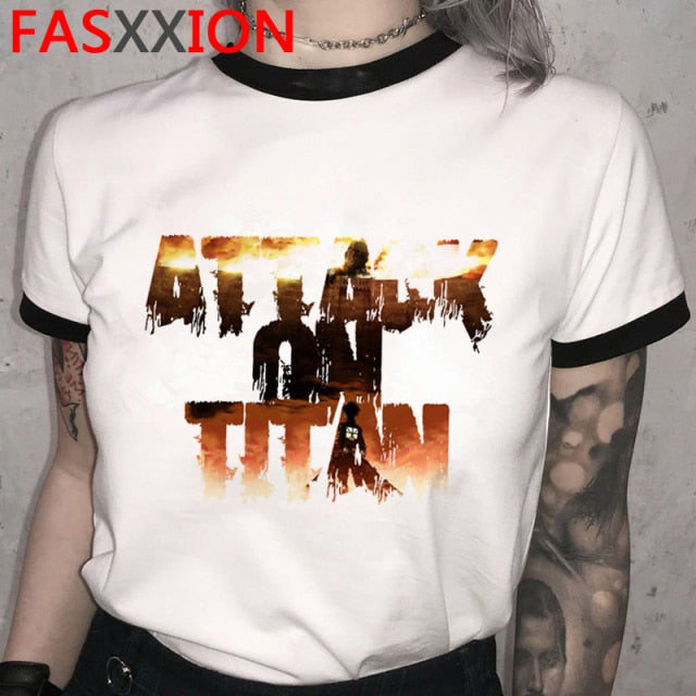 T-shirt Attaque des Titans </br> Ecriture Saison 1