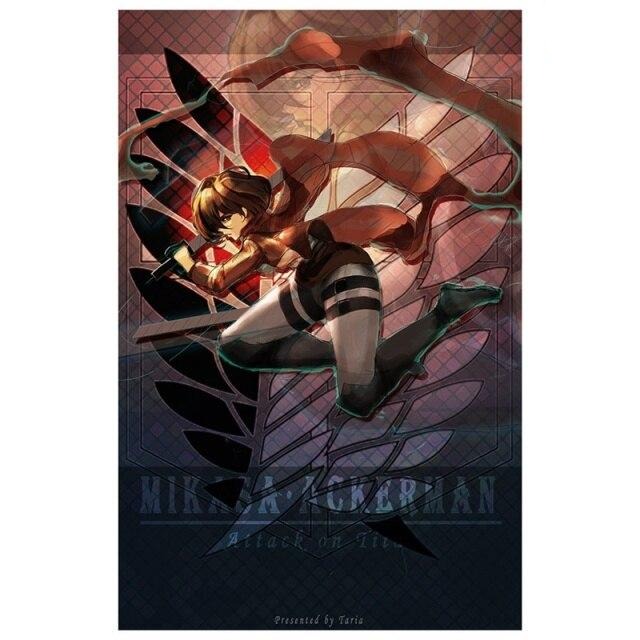 Poster Attaque des Titans</br> Mikasa Assaut