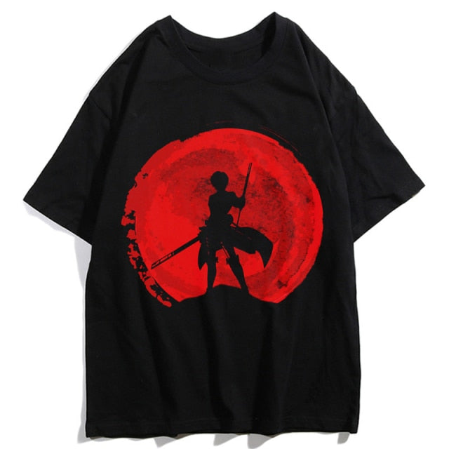 T-shirt Attaque des Titans</br>Eren silhouette