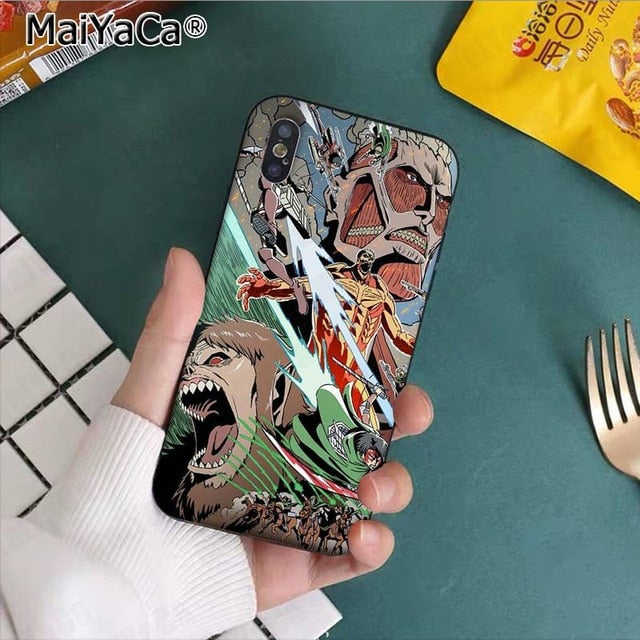 Coque Iphone SNK Titans