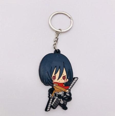 Porte-Clés Attaque des titans</br>Mikasa Cute