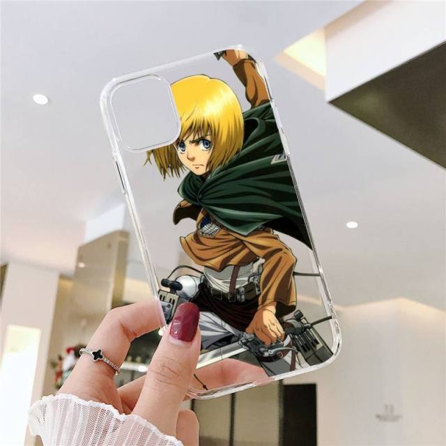 Coque Attaque des Titans Iphone </br>Armin Saison 1