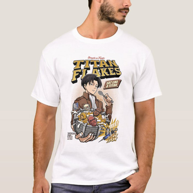 T-Shirt Attaque des Titans</br>Titan Flakes