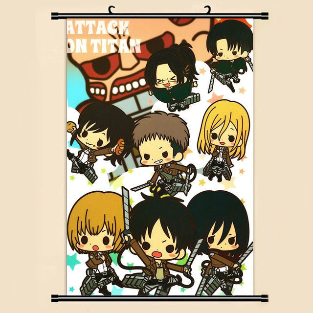 Poster SNK</br>Personnages kawaii