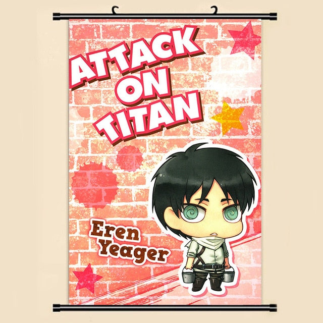 Poster Attaque des Titans</br>Eren Yeager kawaii