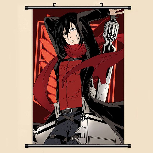 Poster SNK</br>Red Mikasa