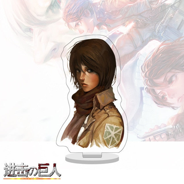 Figurine 2D Attaque des Titans </br>Mikasa réaliste