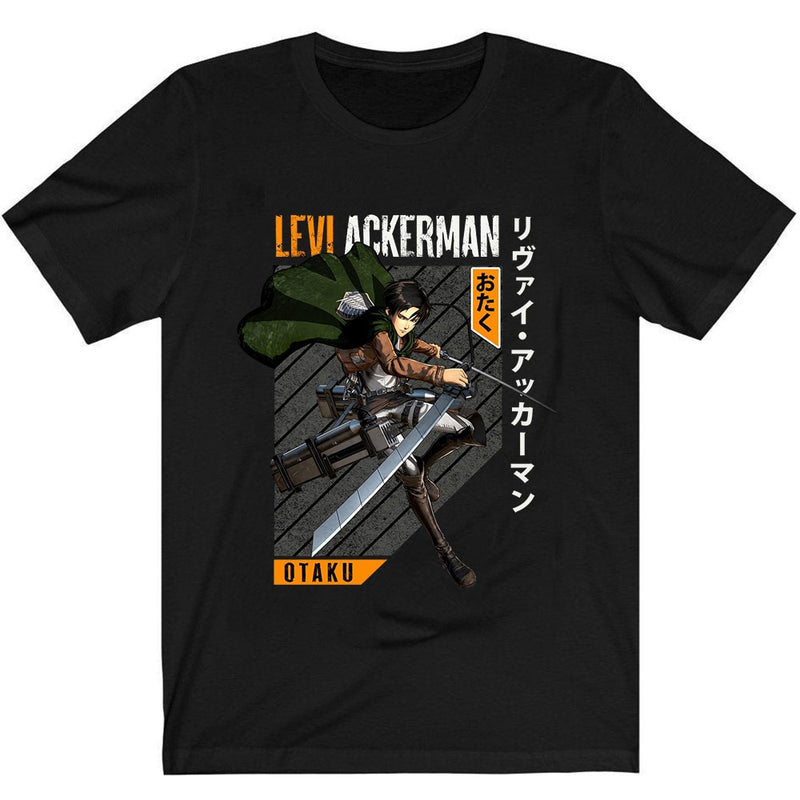 T-Shirt Attaque des Titans</br>Livai Ackerman