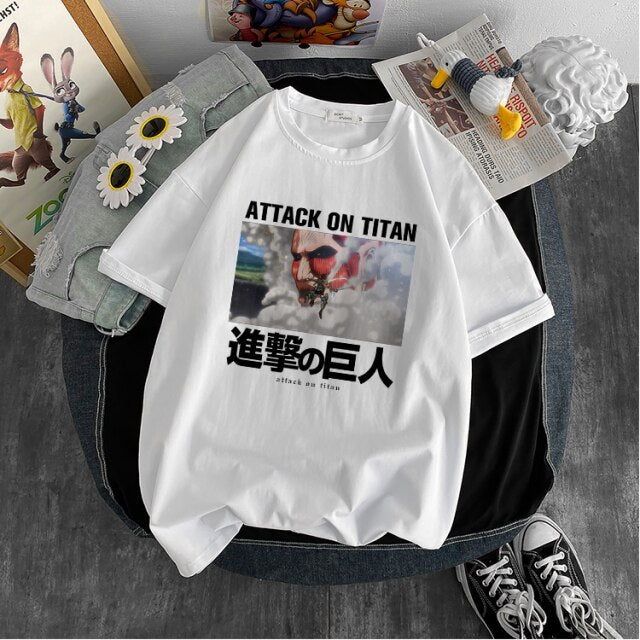 T-shirt Attaque des Titans</br> Vapeur du Titan Colossal