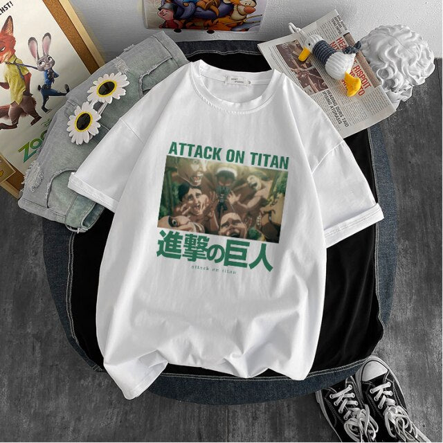 T-shirt Attaque des Titans</br> Attaque des Titans</br> Horde de Titans