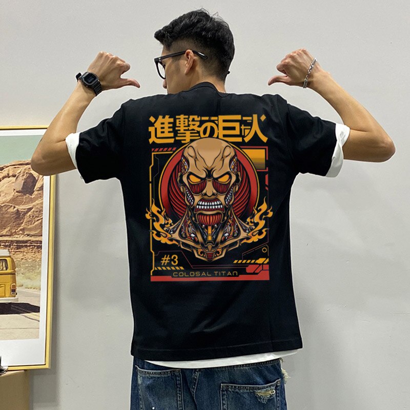 T-shirt Attaque des Titans</br> Design Titan