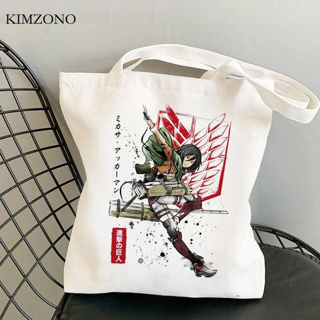 Tote Bag SNK</br> Personnage Mikasa Ackerman