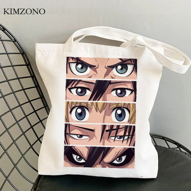 Tote Bag SNK</br> Yeux Personnages