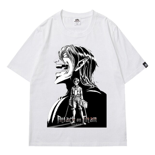 T-shirt Attaque des Titans </br> Eren et forme Titan Assaillant