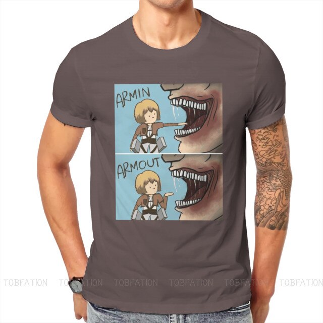 T-Shirt Attaque des Titans </br> Armin Armout