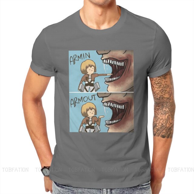 T-Shirt Attaque des Titans </br> Armin Armout