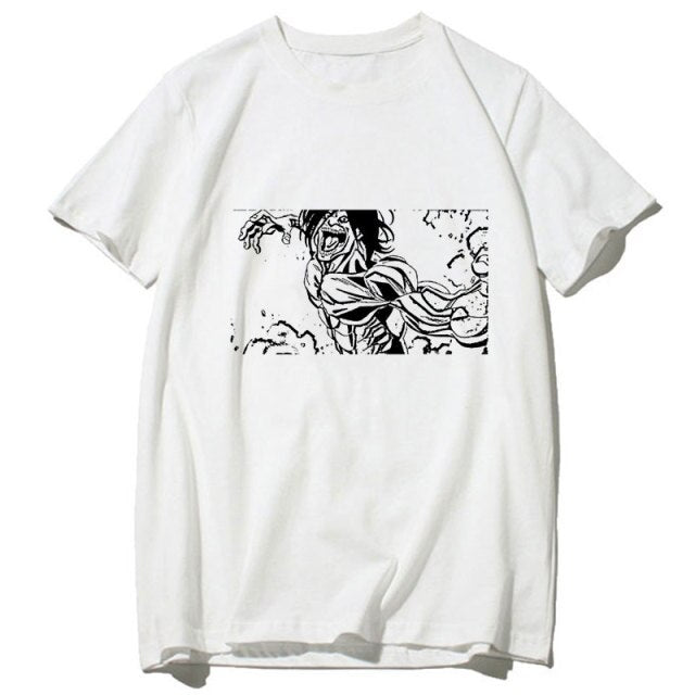 T-Shirt Attaque des Titans</br> Titan Assaillant Esquisse