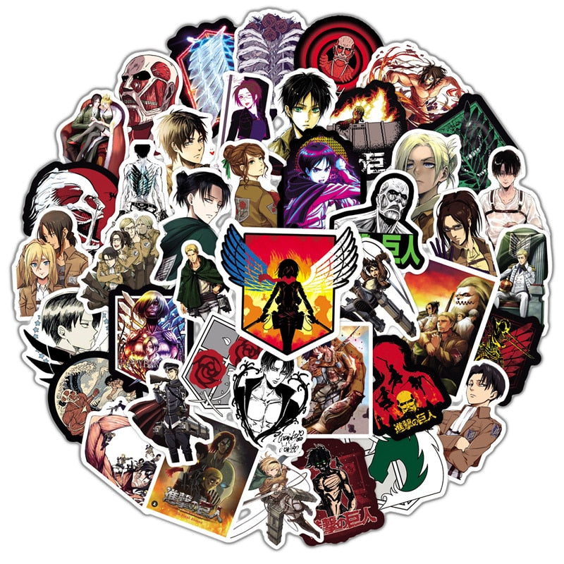 Stickers Attaque des Titans</br> Anime SNK