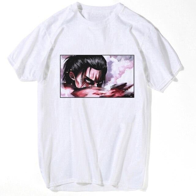 T-shirt Attaque des Titans</br> Eren Yeager Peinture