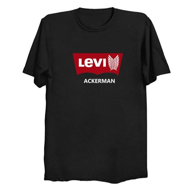 T-Shirt Attaque des Titans</br>Levi