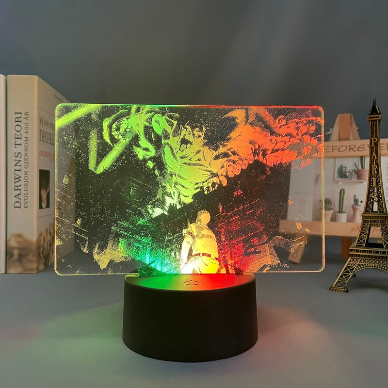 Lampe 3D Attaque des Titans</br> Saison 4