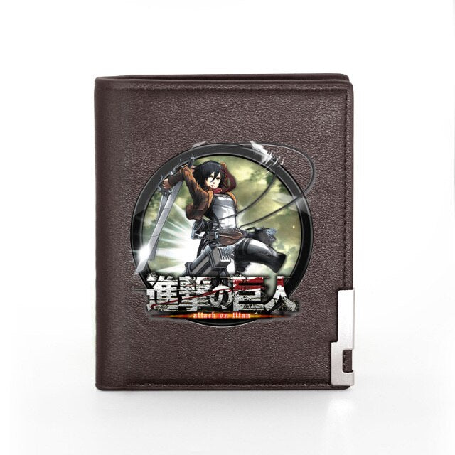 Portefeuille Attaque des Titans</br> Mikasa