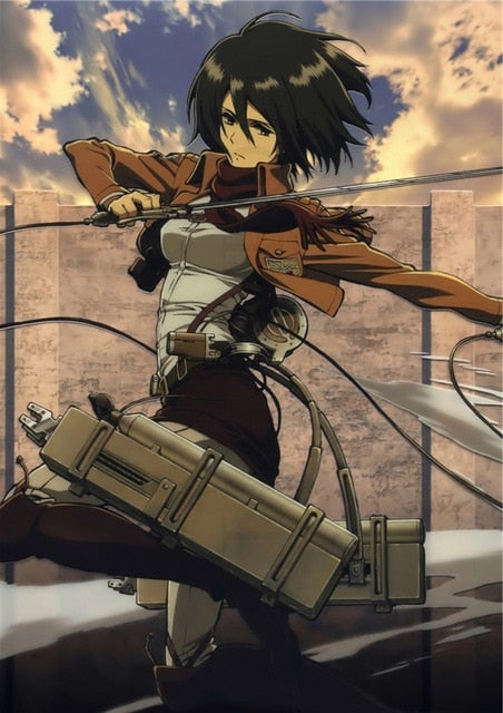 Poster SNK</br>Mikasa Ackerman