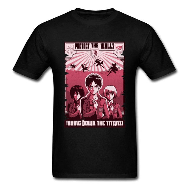 T-shirt Attaque des Titans</br>Pour la gloire de l'humanité