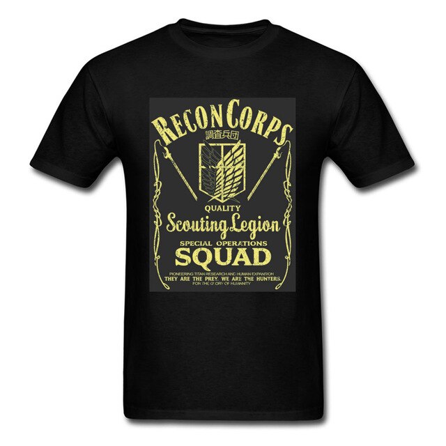 T-shirt Attaque des Titans</br>Squad Bataillon d'Exploration
